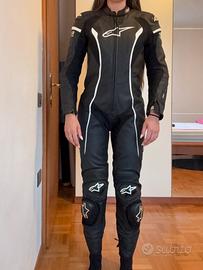 Tuta moto intera taglia 44