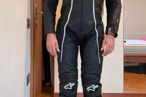 Tuta moto intera taglia 44