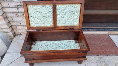 forziere tutto massello epoca 1880