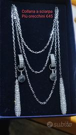 Swarovski  collana e orecchini no