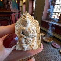 Vanitas amuleto thai teschio spirito giardiano