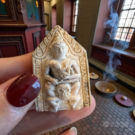 Vanitas amuleto thai teschio spirito giardiano