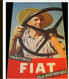 Trattori epoca Fiat 55 Fiat 600 motori a fermo