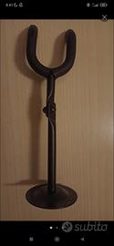 Supporto da parete per chitarra regolabile, in met