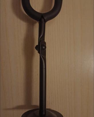 Supporto da parete per chitarra regolabile, in met