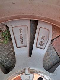 4 Cerchi in Lega 18" Originali Volkswagen "Loen"
