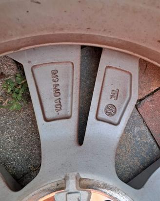 4 Cerchi in Lega 18" Originali Volkswagen "Loen"