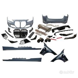 BMW serie 4 G22 Bodykit M4 look con parafanghi