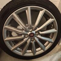 Cerchi in lega Fiat 124 17 ORIGINALI GOMMATI