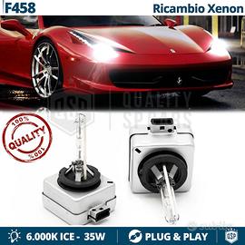 Lampadine XENON PER FERRARI 458 Bianco Ghiaccio