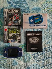 game boy Advance con giochi sigillato