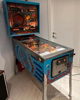 Flipper funzionante Zaccaria Devil Riders