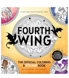 Fourth Wing The Official Coloring and Sticker Book