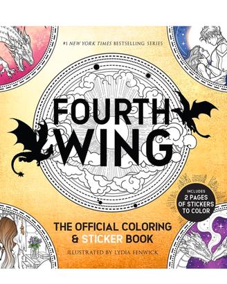 Fourth Wing The Official Coloring and Sticker Book