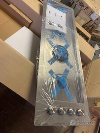 Piano cottura a gas marchio Siemens con 4 fuochi