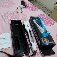 piastra per capelli a vapore professionale 