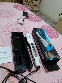 piastra per capelli a vapore professionale 