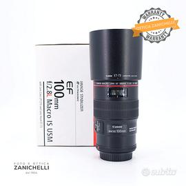 Canon EF 100 f/2.8 Macro L IS USM Usato (G127)