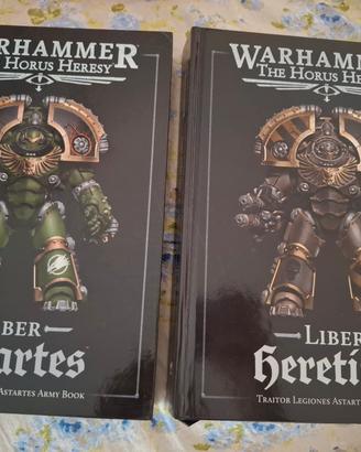 Libri espansione horus heresy Astarte ed Hereticus