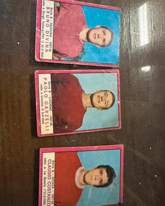 Lotto 3 Figurine Calciatori Panini 1967-68 Serie B
