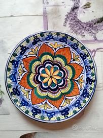 Piatto ceramica Faenza Franco Zauli