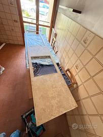 Piano in marmo riutilizzabile