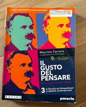 Il gusto del pensare, libro di filosofia