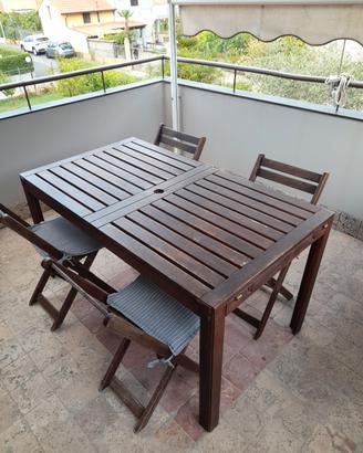 tavolo da giardino allungabile 