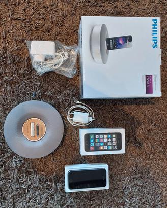 I-PHONE 5S 16Gb & PHILIPS DOCKING SPEAKER