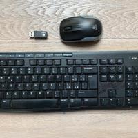 Kit Mouse e Tastiera wireless Logitech
