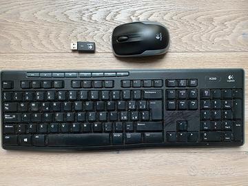 Kit Mouse e Tastiera wireless Logitech