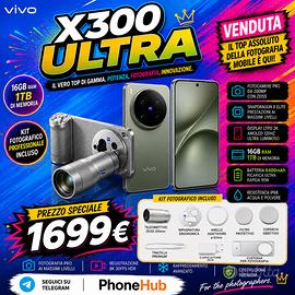 Vivo X300 Ultra 16GB/1TB + Kit Foto !!