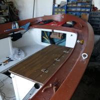 Gozzo ligure 5,2m , 8CV Arona, Vela Latina
