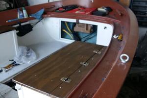 Gozzo ligure 5,2m , 8CV Arona, Vela Latina