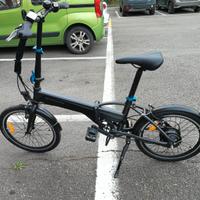 bicicletta elettrica pieghevole decathlon