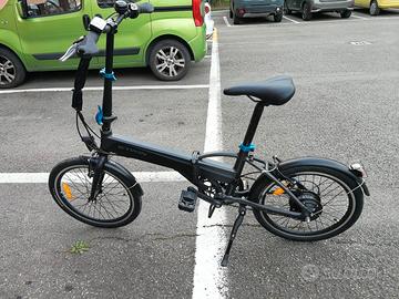 bicicletta elettrica pieghevole decathlon