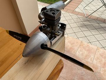 Motore aereomodello Supertigre 90 glow 15 cc.