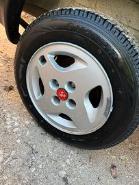 Cerchi e gomme abarth uno turbo