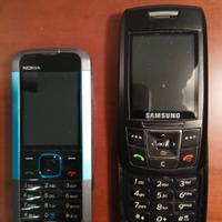 nokia 5000d & samsung sgh-250