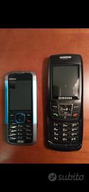 nokia 5000d & samsung sgh-250