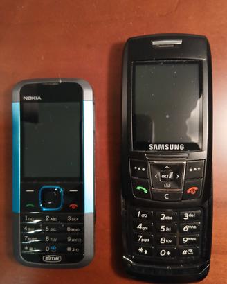 nokia 5000d & samsung sgh-250