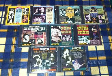 Cd Country lotto n.9 pezzi pari a nuovo