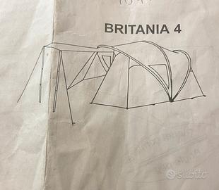 Tenda da campeggio per 4 persone