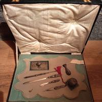 Set scrivania argento 1902