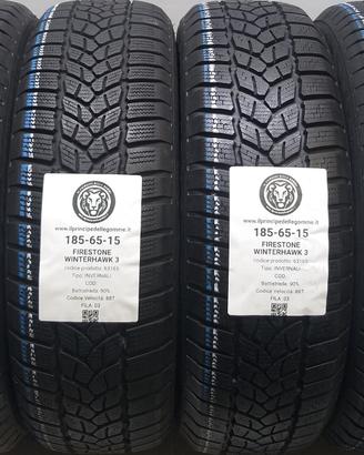 4 GOMME 185 65 15 FIRESTONE A63165