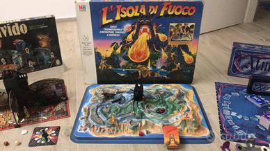 L'isola di Fuoco gioco da tavolo anni 80
