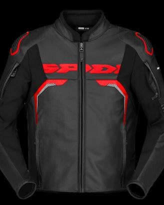 Giacca da moto SPIDI Evorider 3 UOMO NERO ROSSO