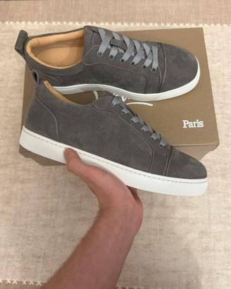Christian Louboutin Grey suede Trainers