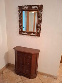 Specchiera e mobile per ingresso