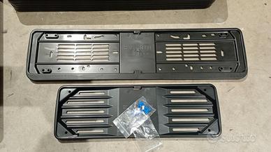 1 kit portatarga anteriore posteriore Whurt